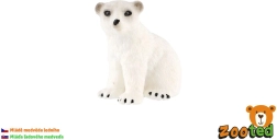 Figura de osezno de oso polar de 4 cm