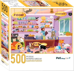 Puzle Tienda de mascotas 500 piezas