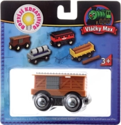 Vagón de madera Maxim para el transporte de ganado