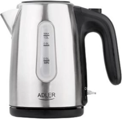 Hervidor de metal Adler de 1 l