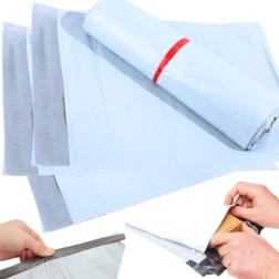 Sobres de mensajería de plástico tipo foliopak, 100 unidades – 200x350mm
