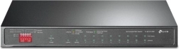 Switch de escritorio gigabit de 10 puertos con PoE+ y SFP