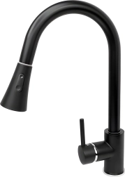 Grifo de cocina Renew Force con caño giratorio extraíble