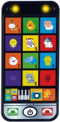 Smartphone infantil interactivo con luces y sonidos 6,5 × 13,5 cm