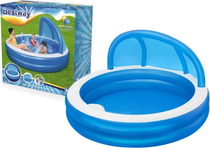 Piscina hinchable con toldo 185 x 180 x 53 cm Bestway