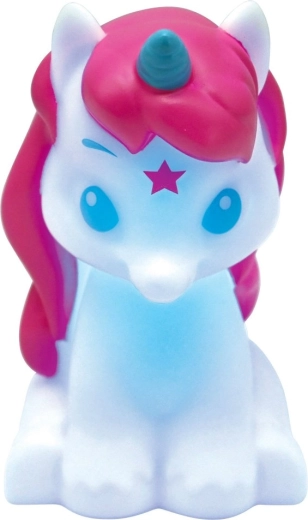 Lámpara de noche 3D portátil de unicornio LEXIBOOK