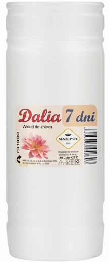 Juego de 10 recambios de parafina Dalia 19 cm (168 h)