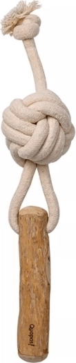 Quapas! juguete de tirar de madera de cafeto para perros Shoot