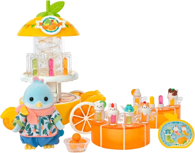 Puesto de cítricos con bebidas – Sylvanian Families