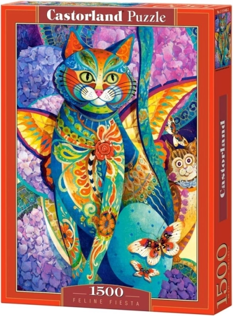 Puzle de 1500 piezas Feline Fiesta