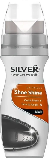 Crema para zapatos Silver negra 75 ml