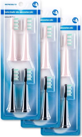 Cabezales de recambio para cepillo dental sónico Berdsen DUO, 12 uds