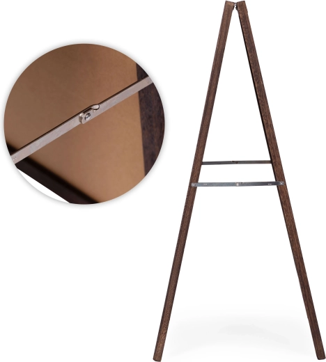 Estructura de madera estable con seguro contra la apertura excesiva