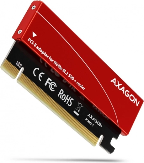 Adaptador PCIe interno para M.2 NVMe con disipador de aluminio