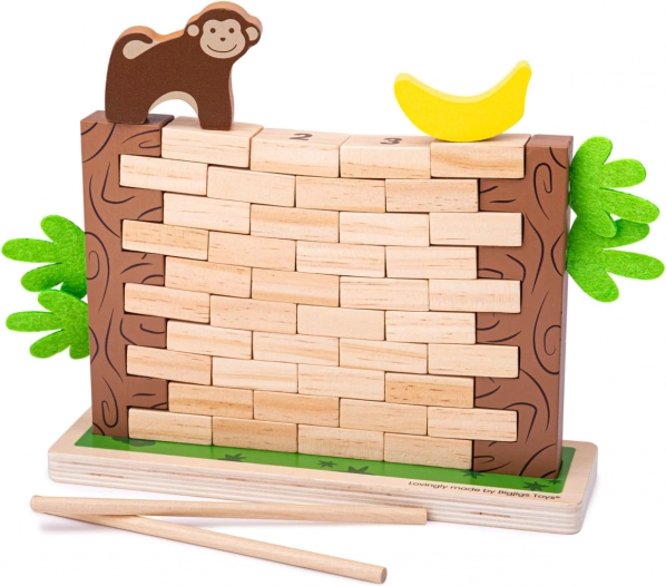 Juego motor de madera Selva que cae