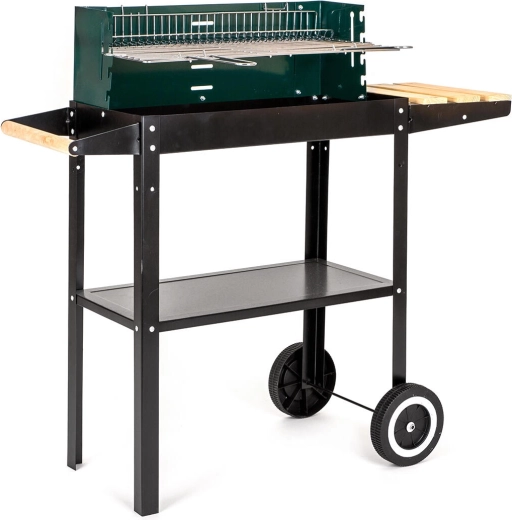 Parrilla de carbón de jardín con brasero ajustable GARDEN 51,6 × 27 cm
