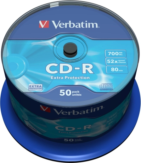 Verbatim CD-R Extra Protection 700 MB 52x - 50 unidades