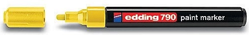 Rotulador de pintura amarillo Edding 790