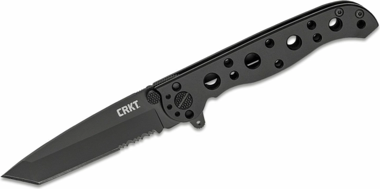 CRKT M16-10KS cuchillo de bolsillo táctico 7,6 cm, totalmente negro, acero inoxidable