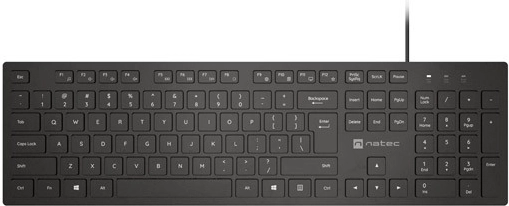 teclado multimedia fino NATEC Herring US