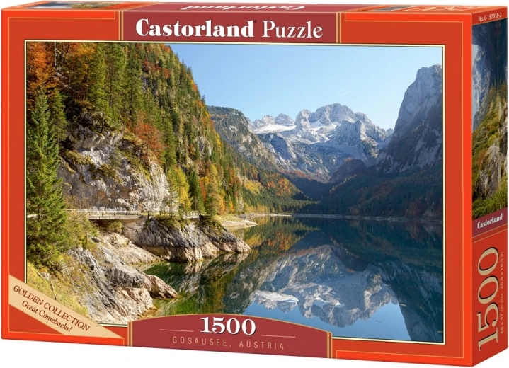 Puzle Castorland 1500 piezas – amanecer sobre Castelmezzano – Puzzle