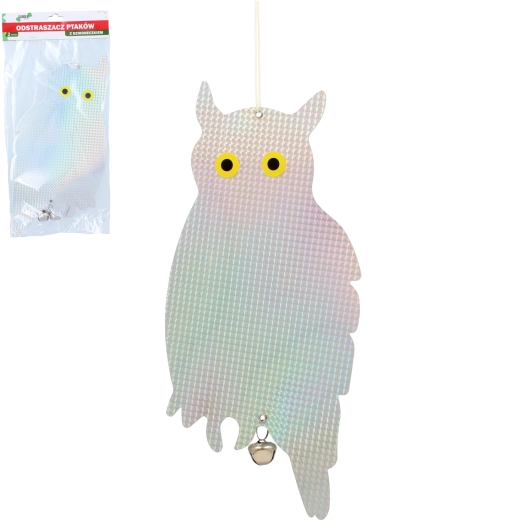 Juego de 2 espantapájaros con campanilla