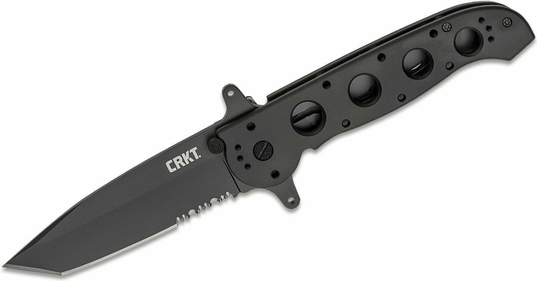 CRKT M16-14sf Special Forces Tanto navaja táctica plegable de 9,8 cm completamente negra