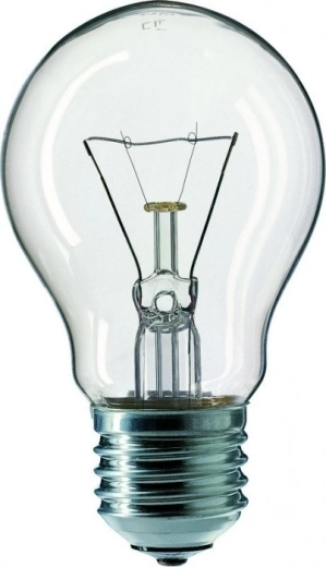 Bombilla E27 60 W 240 V transparente TES-LAMP