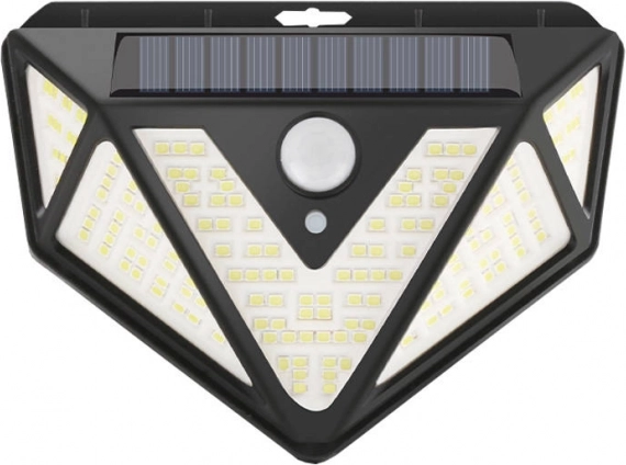 Lámpara solar Superfire para iluminación exterior