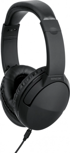 Auriculares estéreo con cable SEP 636BK, 100 dB, cable desmontable de 1,2 m