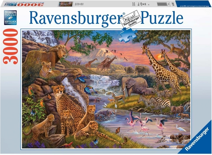 Puzzle Ravensburger Animal Kingdom 3000 piezas