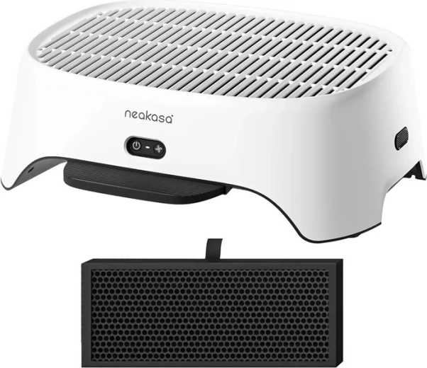 Neakasa AirStep escalón para el arenero del gato con absorbente de olores