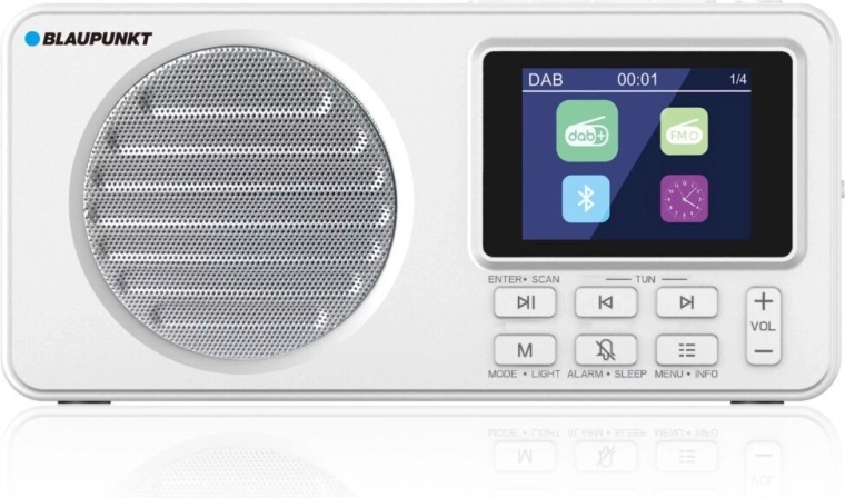 Radio digital portátil Blaupunkt DR6 blanca