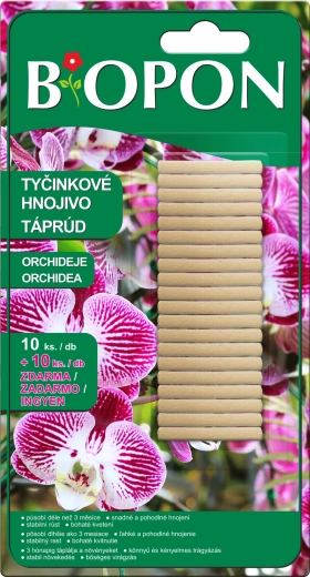 Fertilizante en barritas Bopon para orquídeas 20 uds