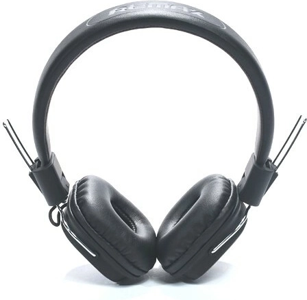 Remax RM-100H auriculares estéreo negros con micrófono