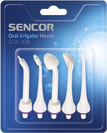 Sencor SOX 006 boquillas de repuesto para irrigador bucal SOI 1x
