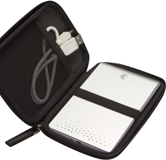 Almacenamiento organizado para el disco y el cable