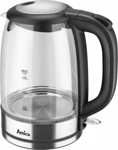 Hervidor eléctrico de vidrio 1,7 l AMICA KD2050G