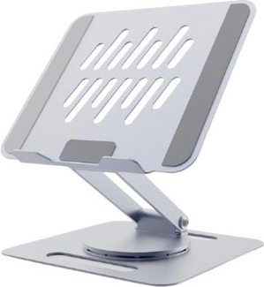 Soporte giratorio plegable para portátil de 15,6″ – gris