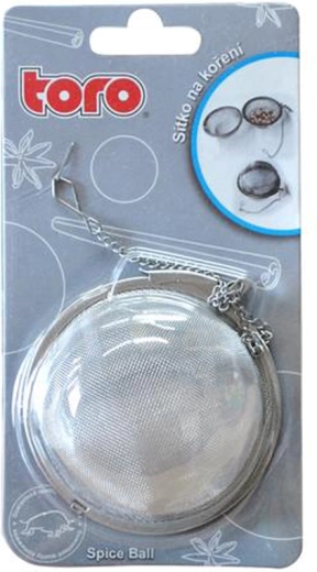 Colador de acero inoxidable para té y especias 7,5 cm