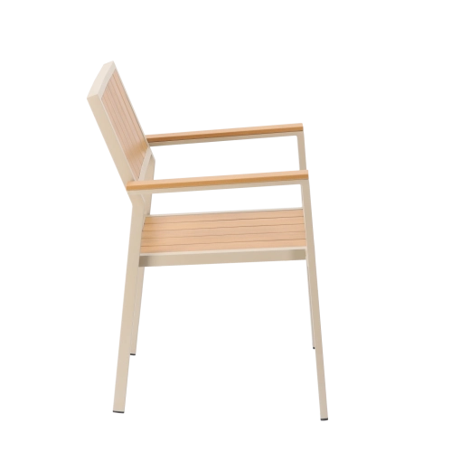Comodidad con reposabrazos y soporte para la espalda