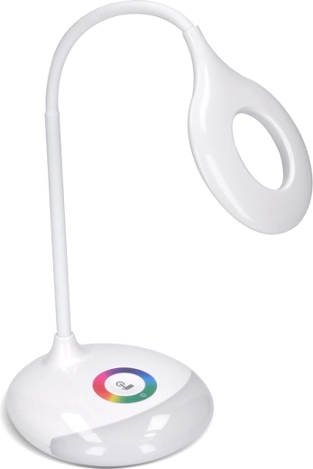Iluminación RGB en la base con 256 colores