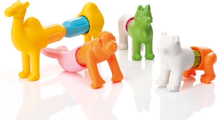 Animales magnéticos para combinaciones infinitas