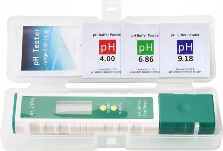 Kit de calibración en un estuche protector