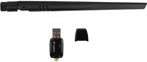 Antena externa de 5 dBi para mayor alcance