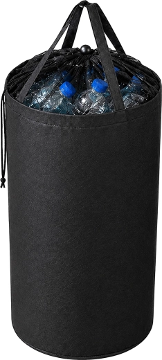 Bolsa XXL de 90 l para clasificar botellas retornables y latas con asas