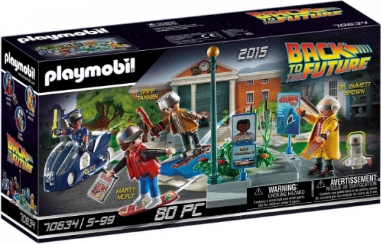 PLAYMOBIL REGRESO AL FUTURO II: persecución en hoverboard