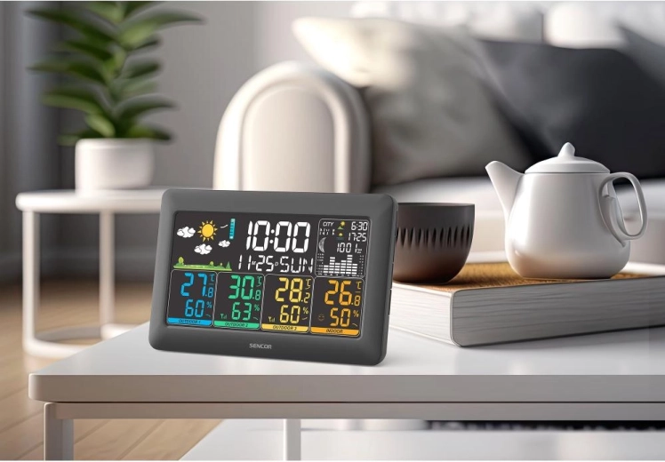Reloj, calendario y confort en el hogar