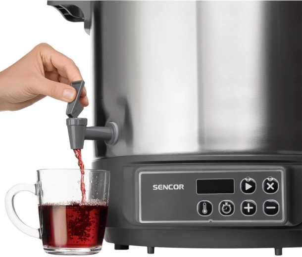 Grifo para servir cómodamente las bebidas