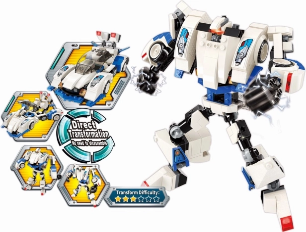 Qman Blast Ranger 3306 Phantom Chaser Set de construcción
